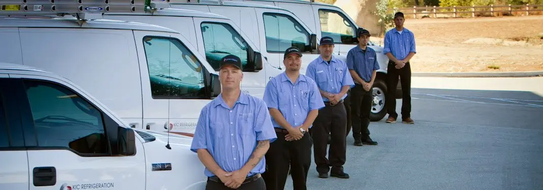 KIC Refrigeration crew ready for Heat Pump Installation jobs across South San Francisco